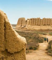 Antike Städte Mariens. Antike Stadt Merv in Turkmenistan