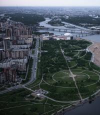 An entire city will stretch under the Lakhta Center tower